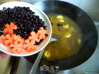 黑豆焖牛腩的做法步骤:8