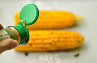 风味烤玉米的做法步骤:6