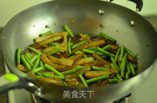 茄子炒豆角的做法步骤：10