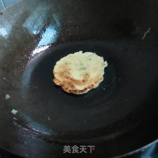 鸡蛋火腿煎饼的做法步骤：9