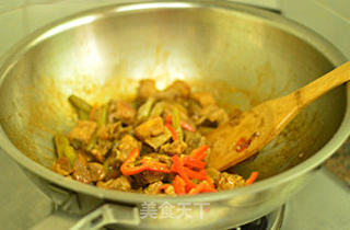 豆角炖排骨的做法步骤:9