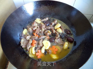 黑豆焖牛腩的做法步骤:9