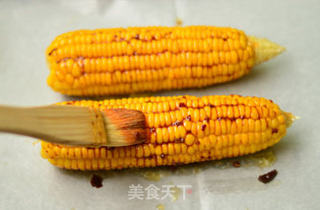 风味烤玉米的做法步骤:5