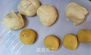 外表刚硬内心柔软之酸奶中种菠萝包的做法步骤:5