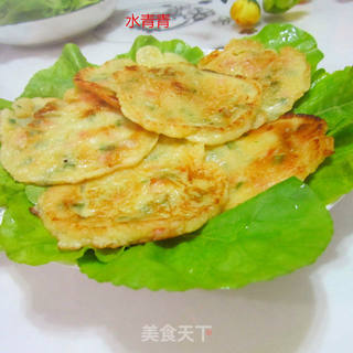 鸡蛋火腿煎饼的做法步骤：11