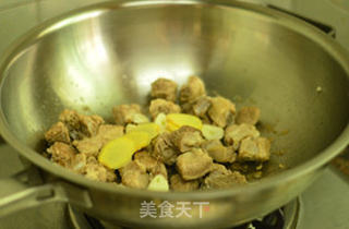 豆角炖排骨的做法步骤:5