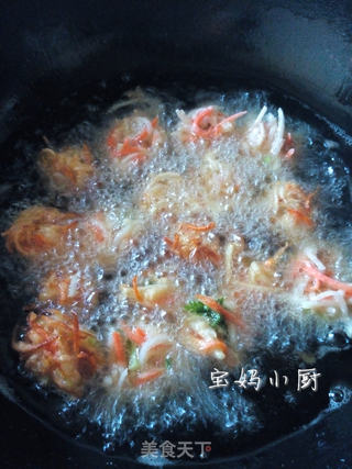 三丝丸子的做法步骤:5
