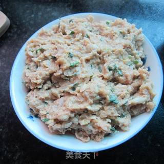 香葱猪肉煎包的做法步骤：4