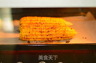 风味烤玉米的做法步骤:7