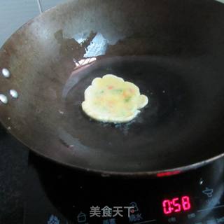 鸡蛋火腿煎饼的做法步骤：8