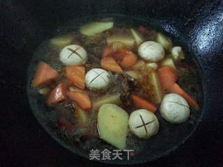 鲜蔬牛腩的做法步骤:3