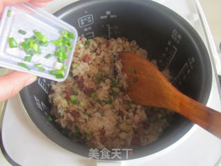 香肠土豆焖饭的做法步骤:10