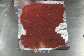 芝麻蜂蜜猪肉脯的做法步骤:4