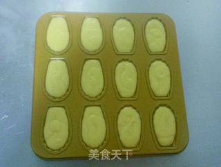 原味玛德琳蛋糕的做法步骤:12