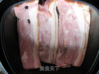 空气炸锅版炸培根的做法步骤:2