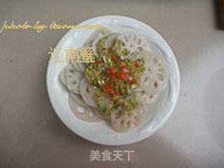 姜汁莲藕的做法步骤:8