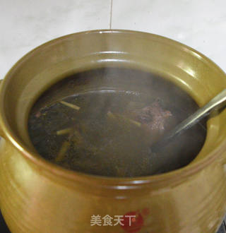 红豆菜干猪骨汤的做法步骤:7