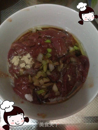 老爸的老北京厨房(大鱼大肉)--(腊月二十)熘肝尖的做法步骤:4