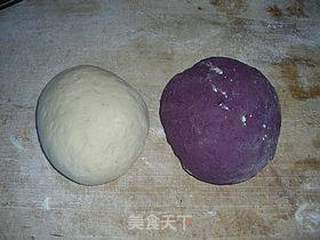 紫薯花卷的做法步骤:7