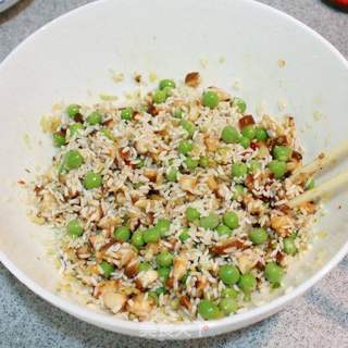 咸香软糯的美食-----糯米扣鸡的做法步骤:6