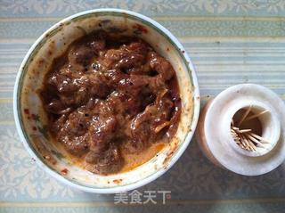 牙签牛肉的做法步骤:3