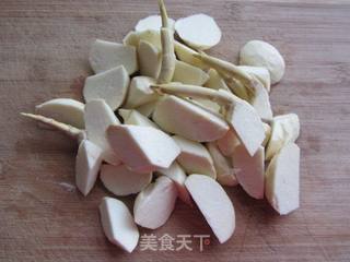 茨菰扣鸡肉的做法步骤:3