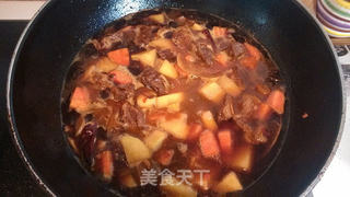 牛腩红烧蔬菜的做法步骤:10