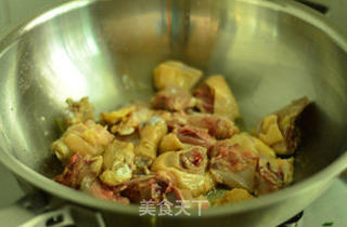 香菇炖鸡的做法步骤:6