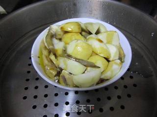 茨菰扣鸡肉的做法步骤：11