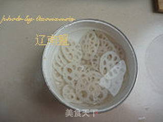 姜汁莲藕的做法步骤:7