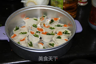 鸳鸯蒸饺的做法步骤:6