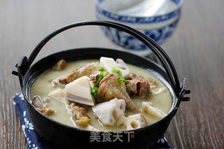腊鸭焖藕的做法步骤:9