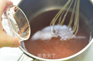 可可牛奶布丁的做法步骤:4