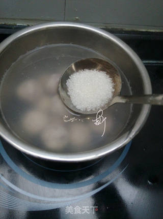 水晶紫薯汤圆的做法步骤:14