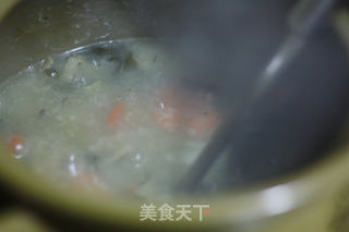 菜干咸猪骨粥的做法步骤:5