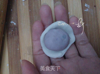 水晶紫薯汤圆的做法步骤:11