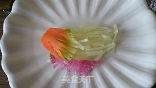 五彩金鸡~拌沙拉的做法步骤:8