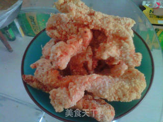 香酥鸡柳的制作方法的做法步骤:5
