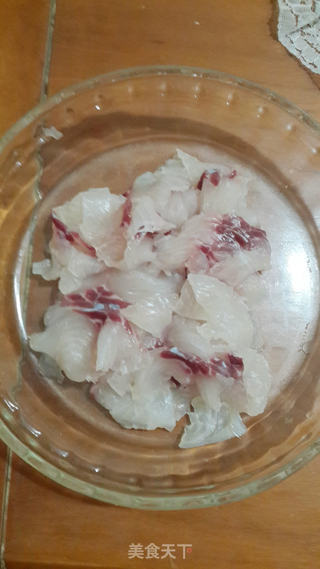 花开富贵牡丹鱼片的做法步骤:3