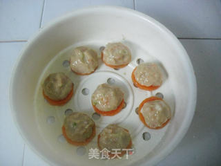 鸡肉蔬菜丸子的做法步骤:8