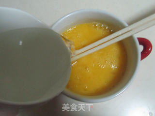 金瓜海参蛋羹的做法步骤:5