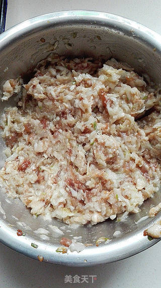 白菜猪肉水饺的做法步骤:12