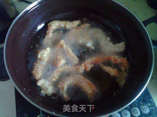 香酥鸡柳的制作方法的做法步骤：4