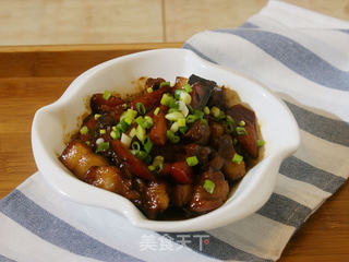 胡萝卜烧肉的做法步骤:8