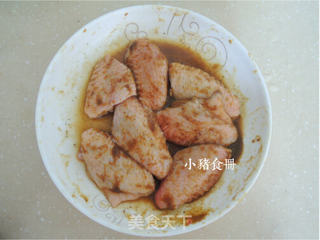 沙茶风味鸡翅的做法步骤:4