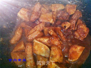 香芋排骨煲的做法步骤:13
