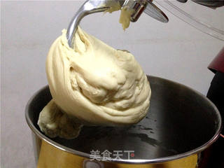 鸡蛋肉饼汉堡的做法步骤:2
