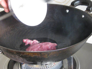 肉丝蒜黄的做法步骤:5