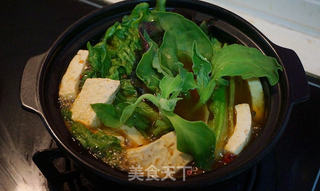 鲜蔬豆腐麻辣烫火锅的做法步骤:13