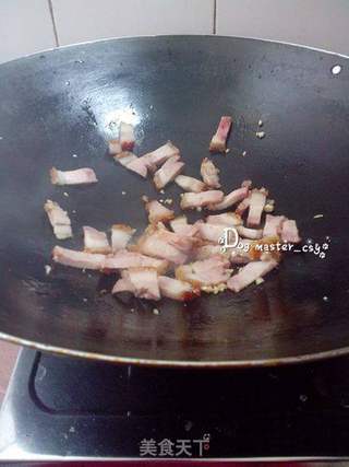 【西兰花炒烧肉】的做法步骤:4